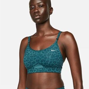 Nike Blue Sports Bra Medium Support